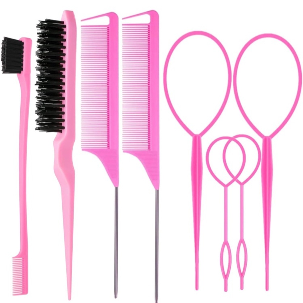 8 pieces hair brushes set
